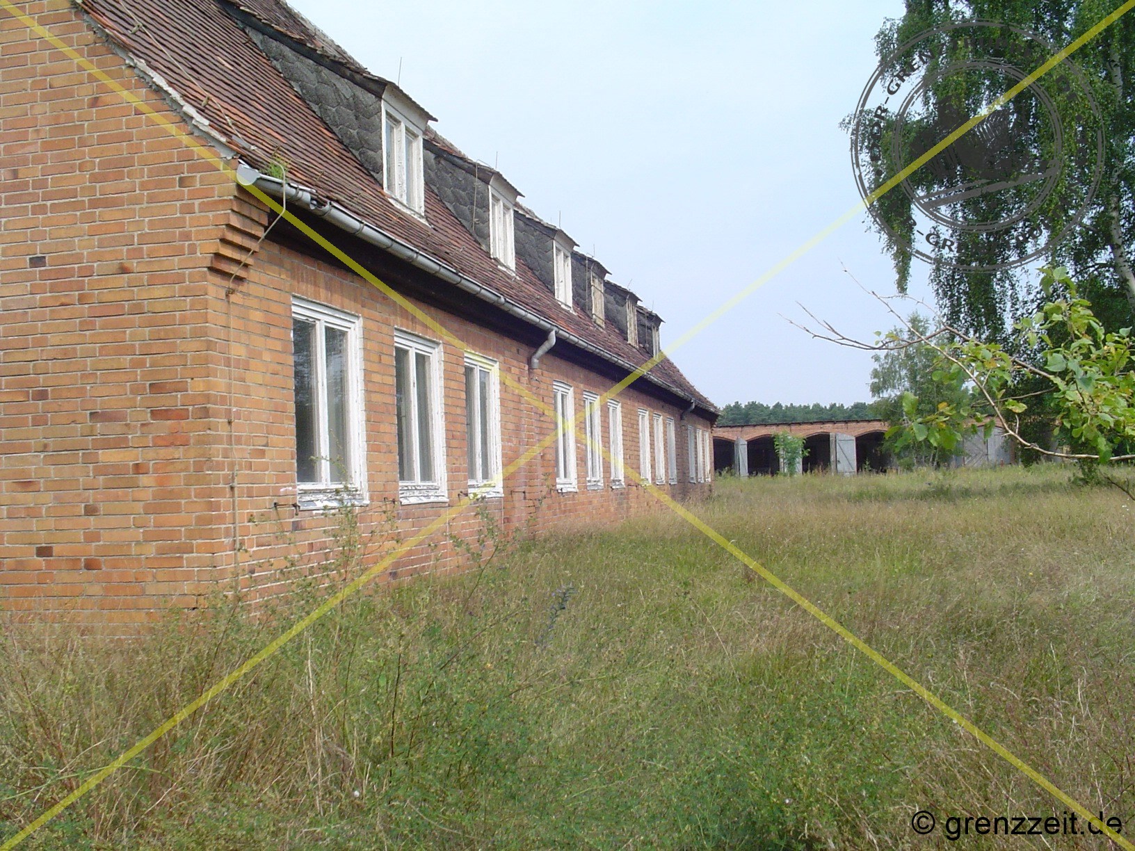 2005 der ehemalige Standort liegt im Dornröschenschlaf, nach dem die letzten Einheiten vor 15 Jahren den Standort verlassen haben.